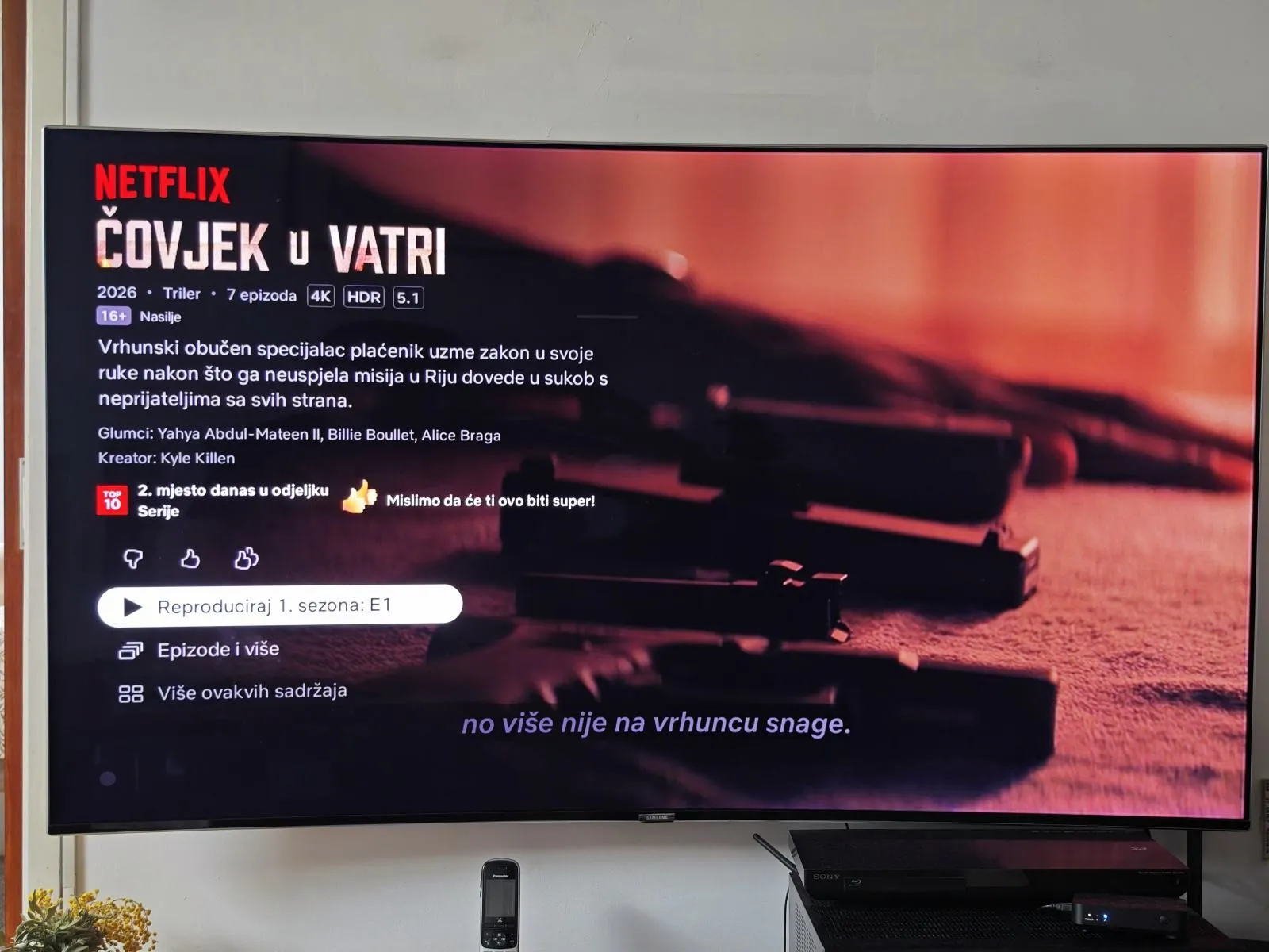 samsung zakrivljeni suhd 65" 163cm 4k - slika 6