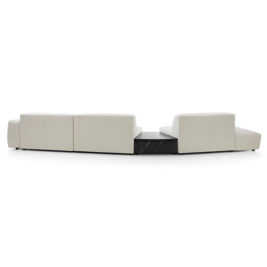 kutna garnitura calm 437x180cm, materijal: mogućnost izbora - slika 5