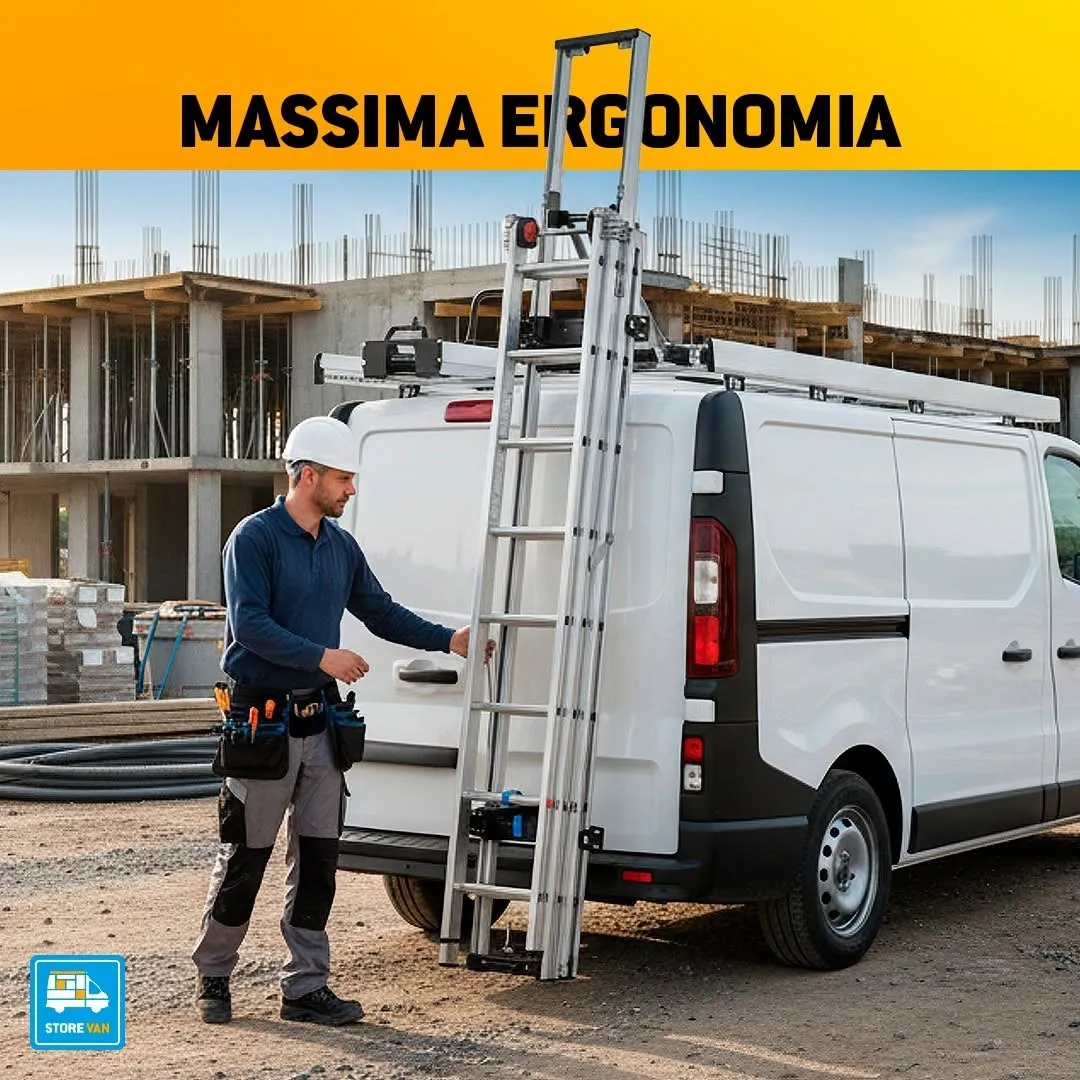 krovni nosači za kombi vozila | store van | profesionalni aluminijski - slika 13