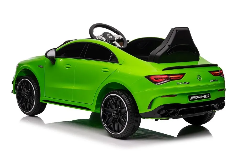 licencirani auto na akumulator mercedes cla 45s amg 4×4 – zeleni - slika 3