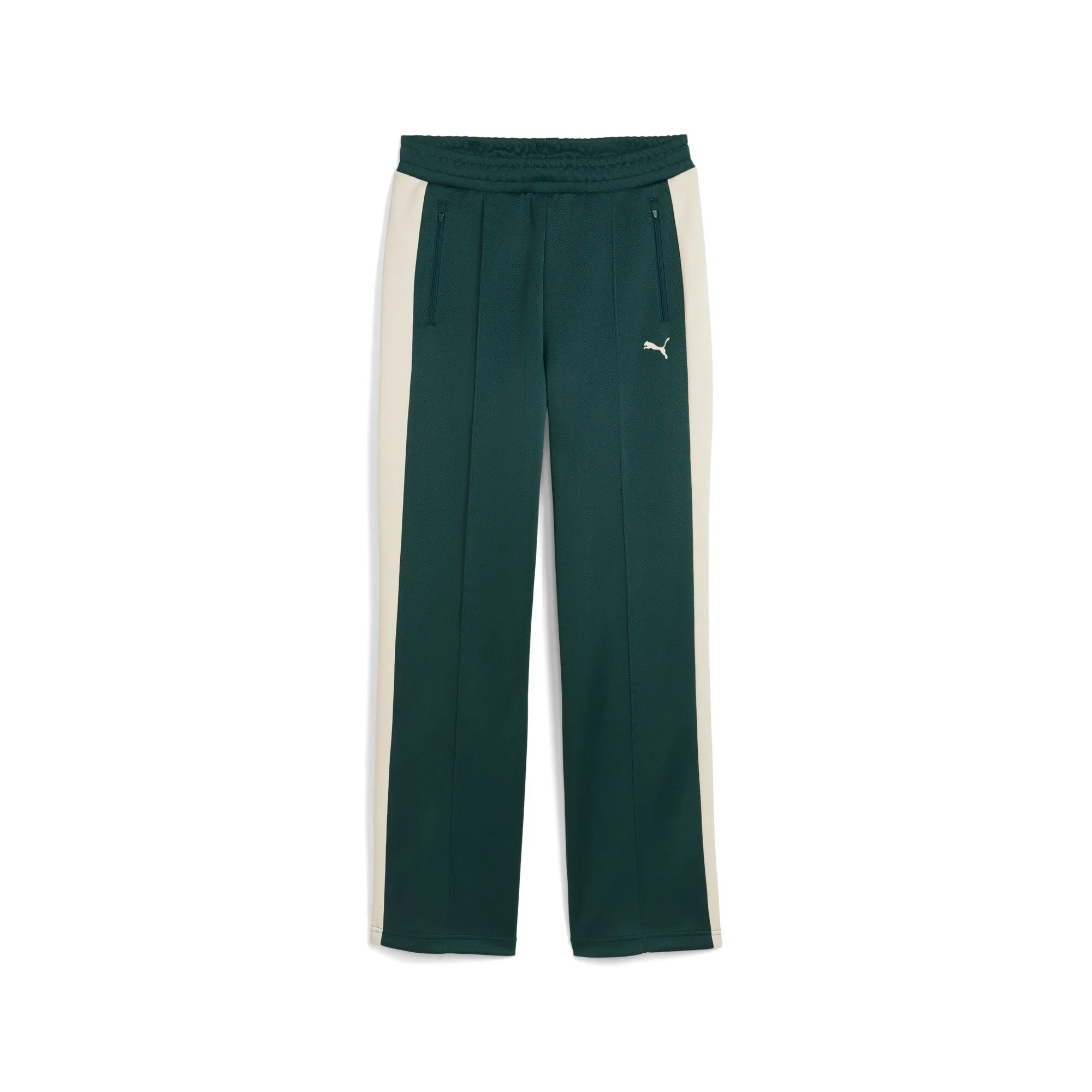 puma t7 always on straight track pants green - slika 2