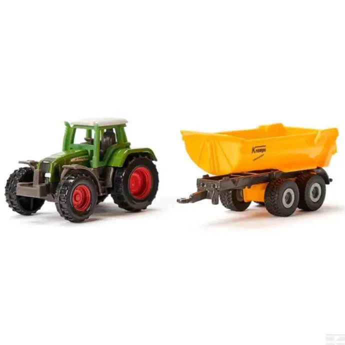 siku fendt traktor s kiper prikolicom - slika 2