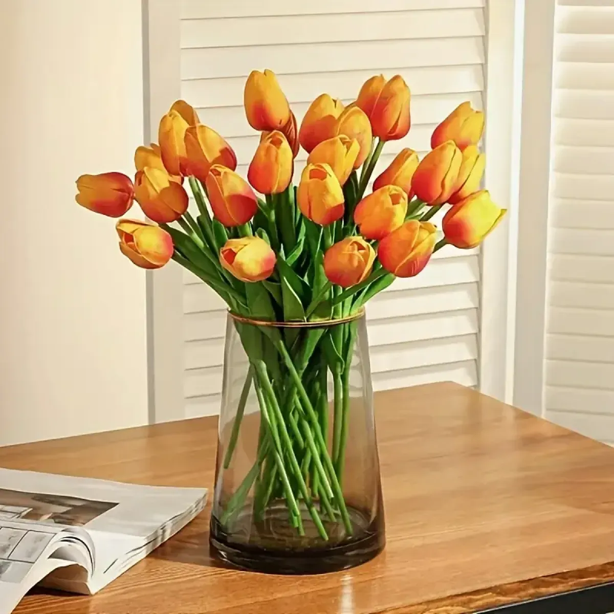 (5kom) umjetni buket - tulipani - slika 4