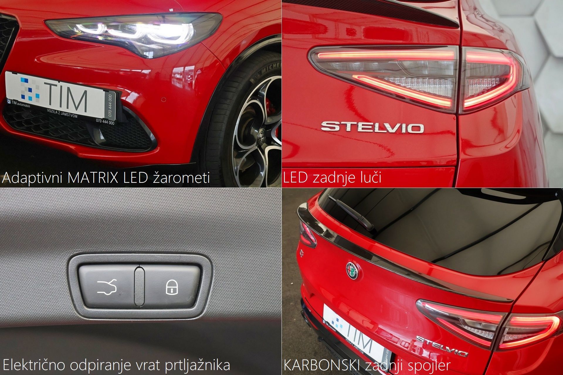 alfa romeo stelvio veloce 2.2 multijet q4 at8 210km matrix cockpit - slika 19