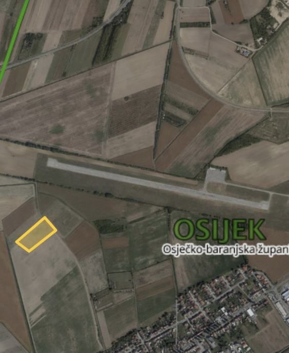 poljoprivredno zemljište, oranica piškato, osijek, 16245 m2 - slika 2
