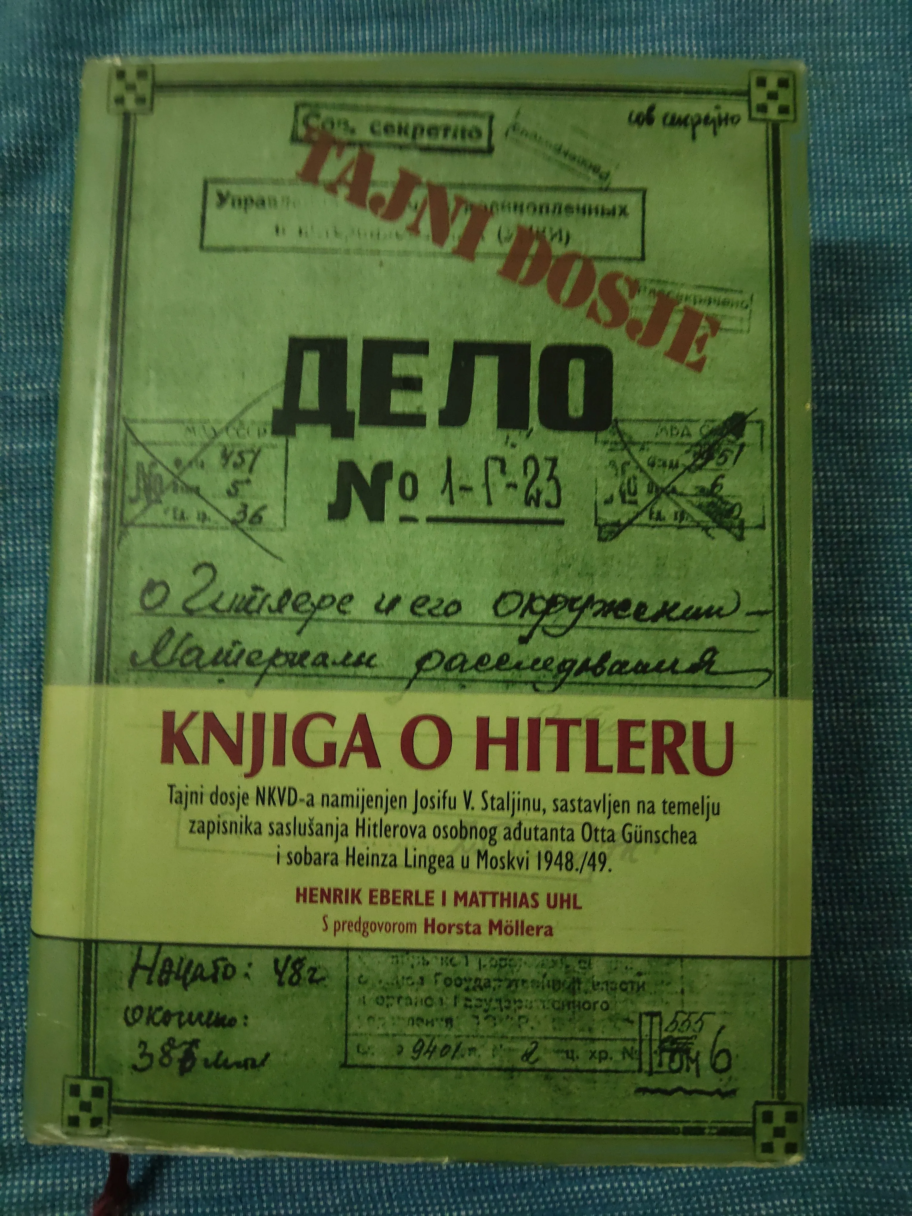 Henrik Eberle i Mathias Uhl – Knjiga o Hitleru - Zagreb