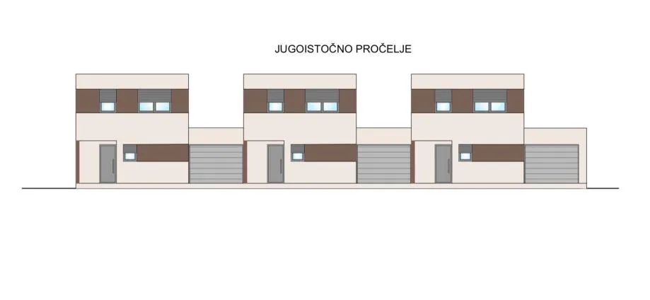 kuće u nizu: donji grad, katnice, 127.11 m2 + garaža i vrt novo - slika 6