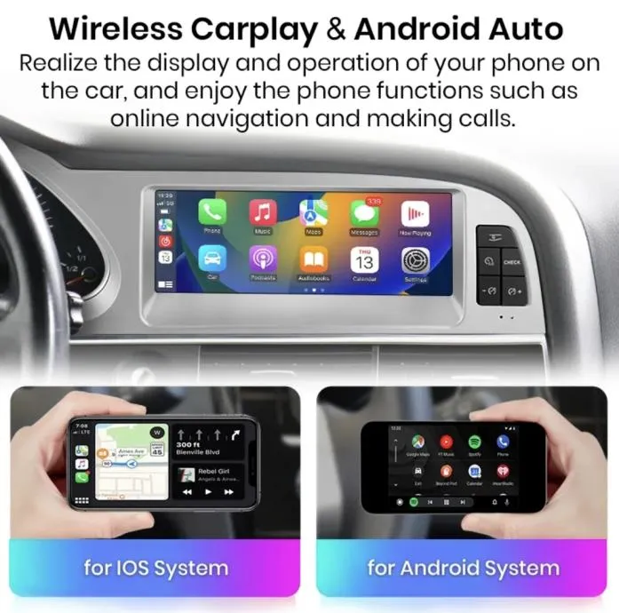 original multimedija za audi a6 c6 2005- 2012 android navigacija radio - slika 2