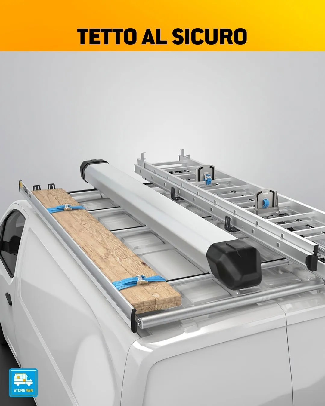 krovni nosači za kombi vozila | store van | profesionalni aluminijski - slika 14
