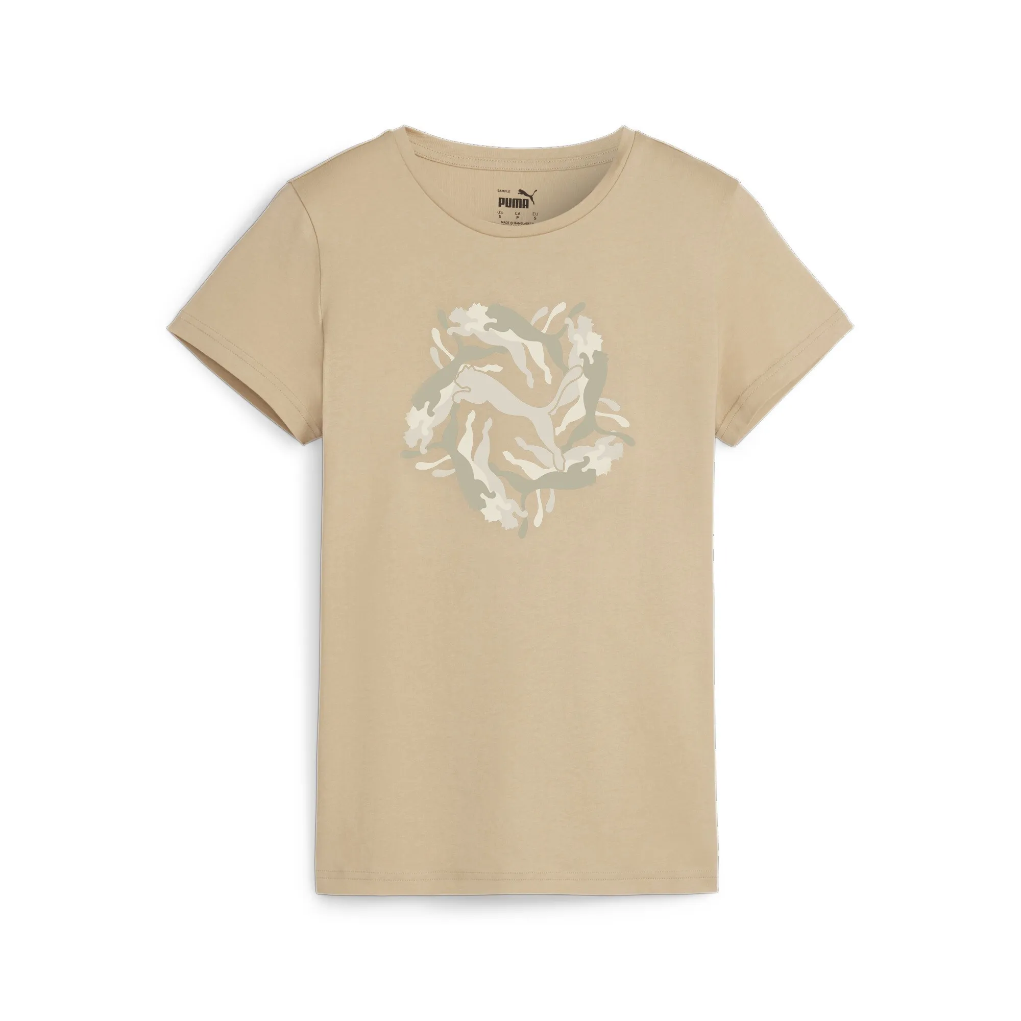 puma ess graphic tee-praire -ženska majica - slika 1