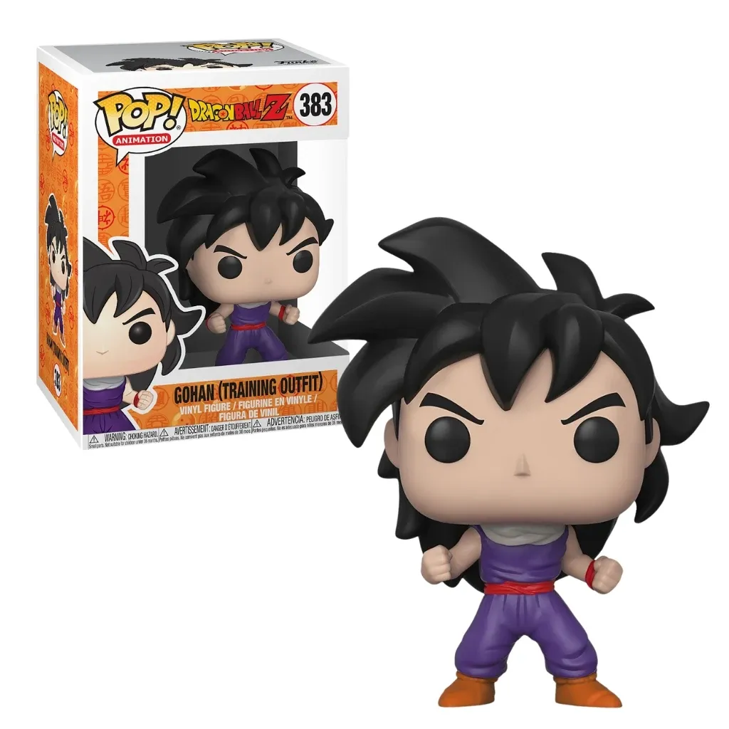 funko pop! animation: dragon ball z – gohan (training outfit) #383 - slika 3