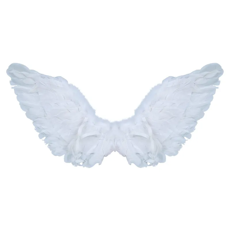 velika bijela pernata krila 106 cm - slika 4