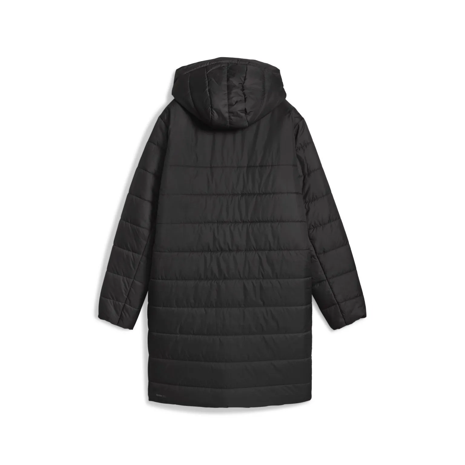 puma ess hooded padded parka black - slika 4