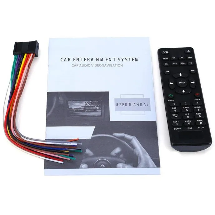 2din auto radio dvd, aux, mp3, usb,sd kartica, bluetooth + daljinski - slika 3