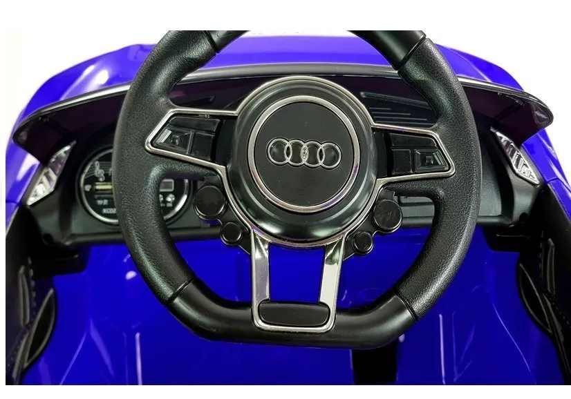 licencirani auto na akumulator audi r8 spyder - plavi - slika 4
