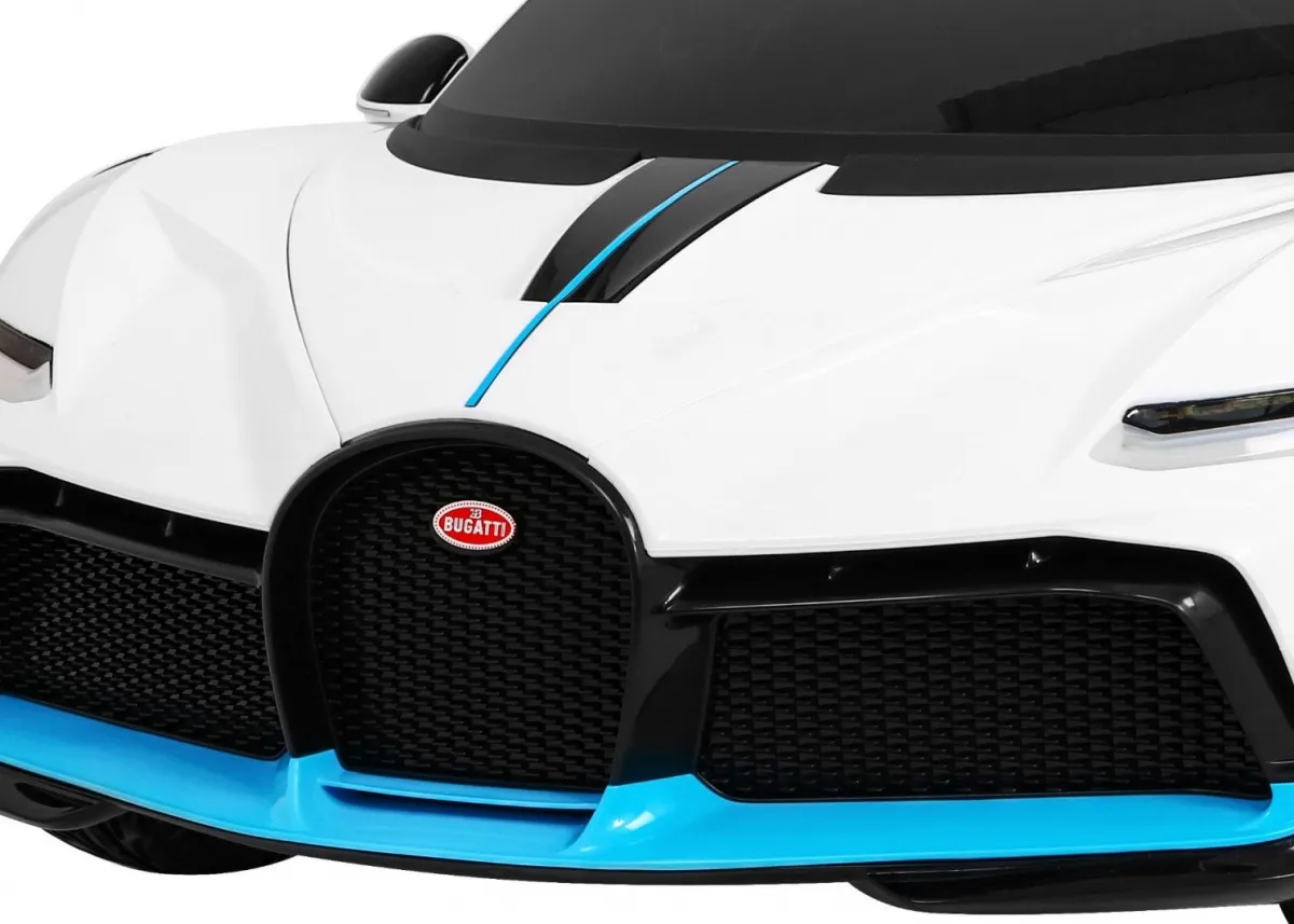 licencirani auto na akumulator bugatti divo - bijeli - slika 6