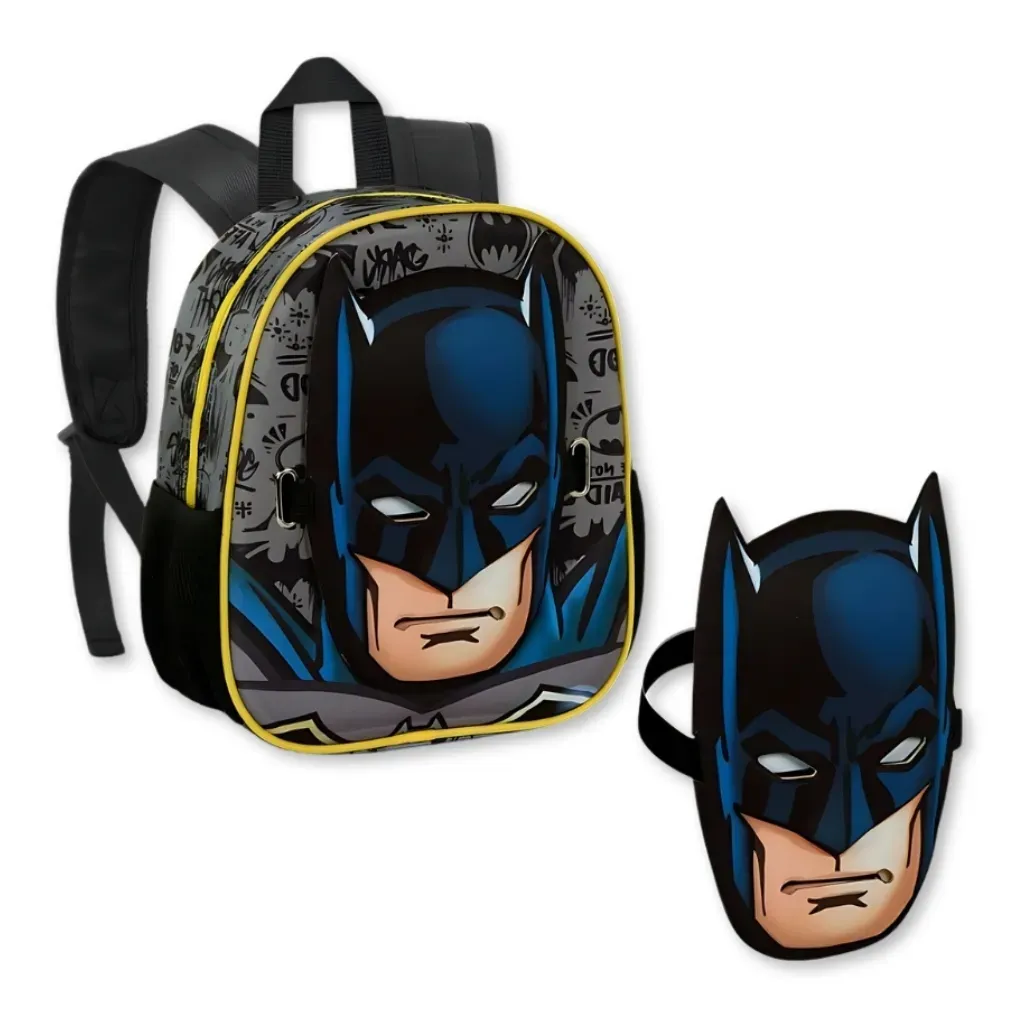 batman ‘knight’ 3d dječji ruksak s maskom - slika 4