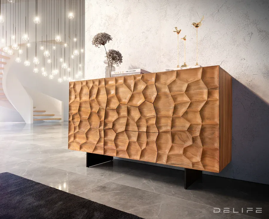 Komoda Solu, Materijal: Bagrem - Čakovec