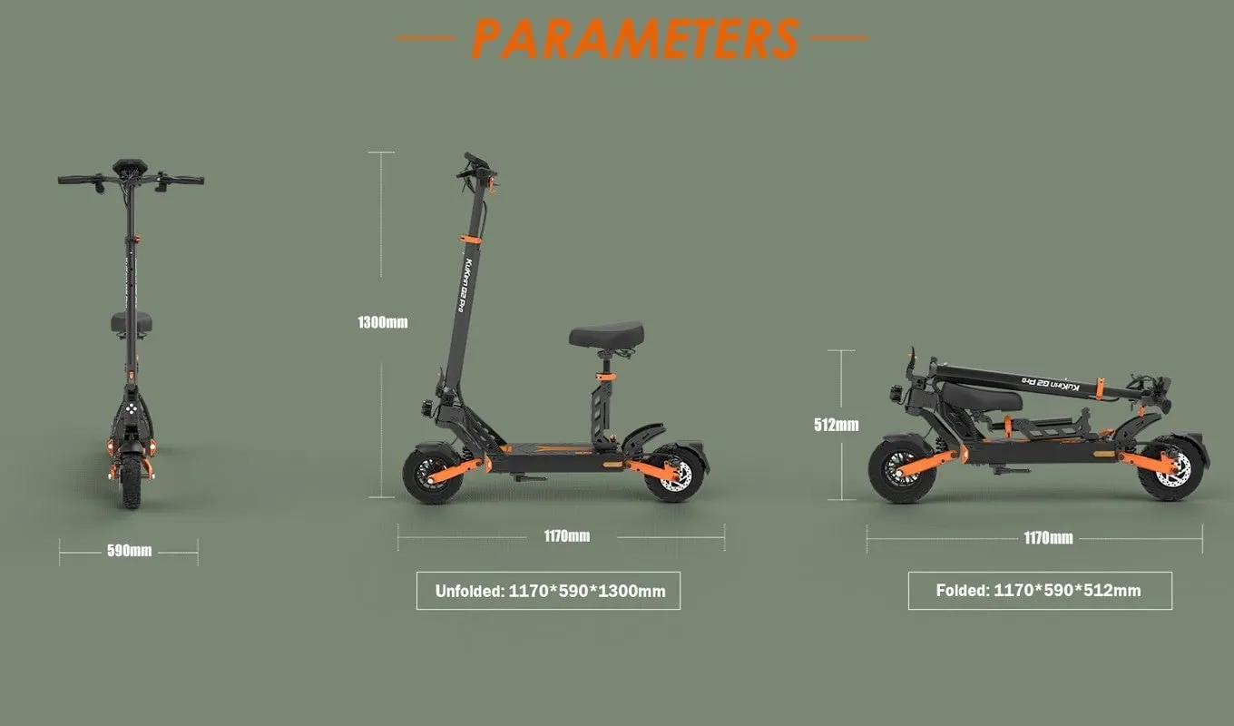 električni skuter kukirin g2 pro - slika 6