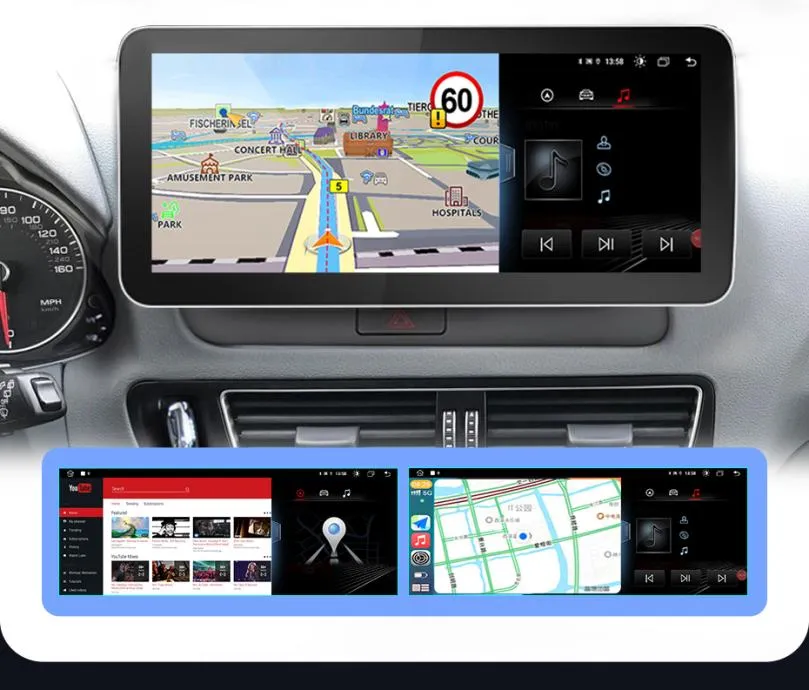 original android za audi q5 2009-2017 multimedija navigacija + kamera - slika 8