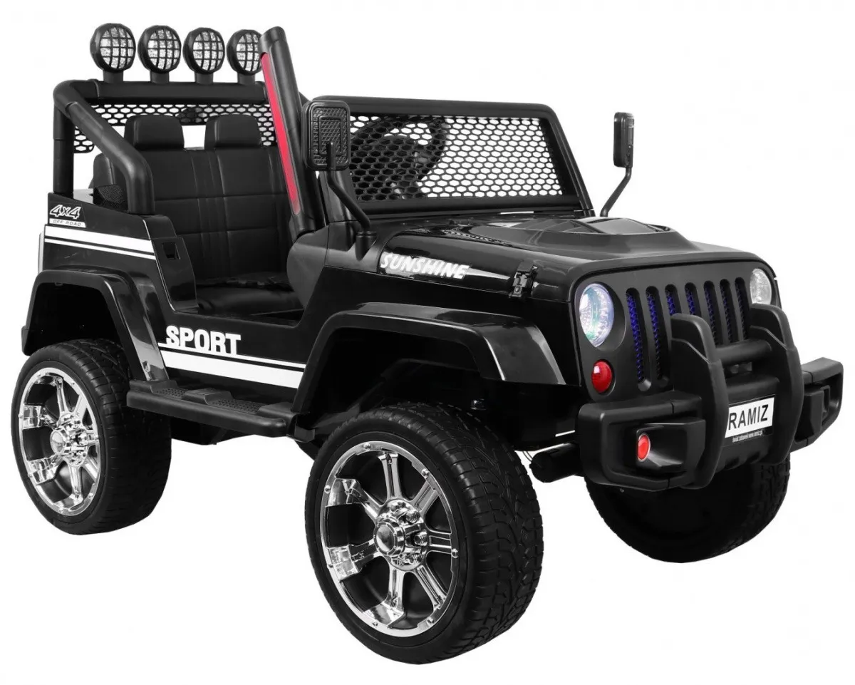 auto na akumulator new raptor drifter 4 x 4 - crni - slika 8