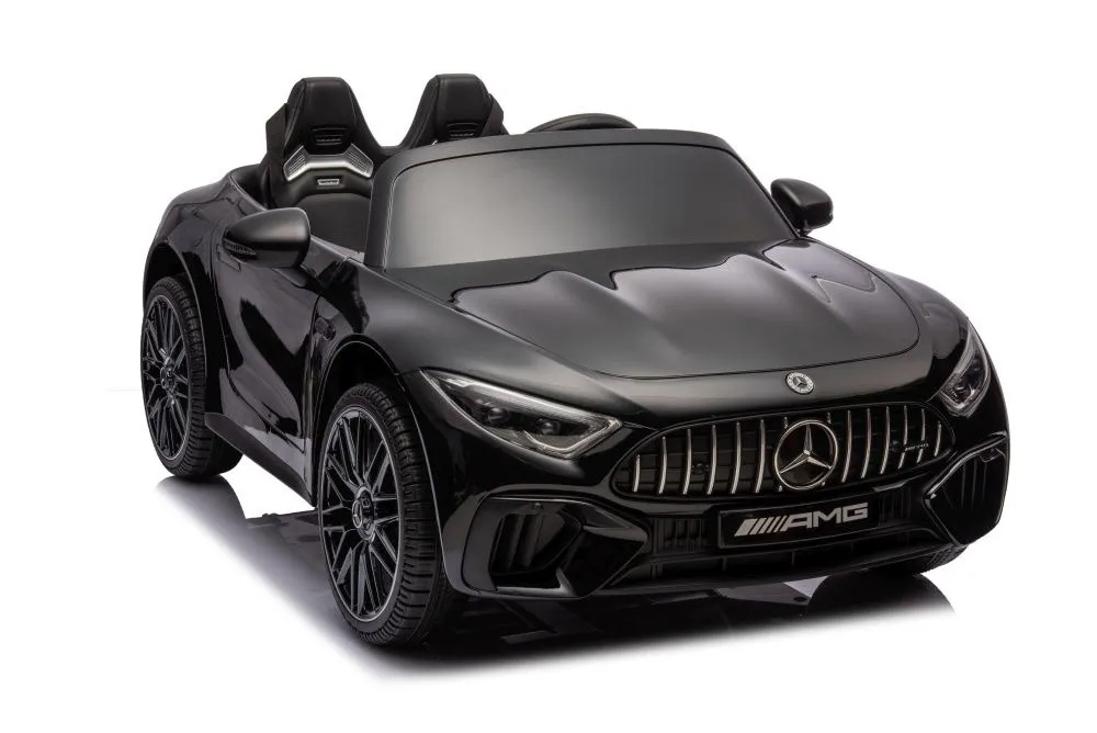 Licencirani auto na akumulator Mercedes AMG SL63 - crni/lakirani - Mursko Središće