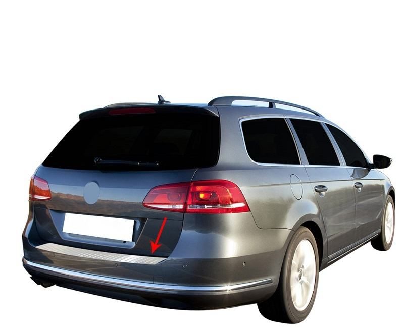 zaštitna-ukrasna lajsna zadnjeg branika za vw passat b6-b7-b8 - slika 7