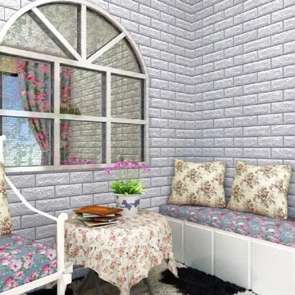 samoljepljiva tapeta 3d cigla (77 cm x 70 cm) - slika 5