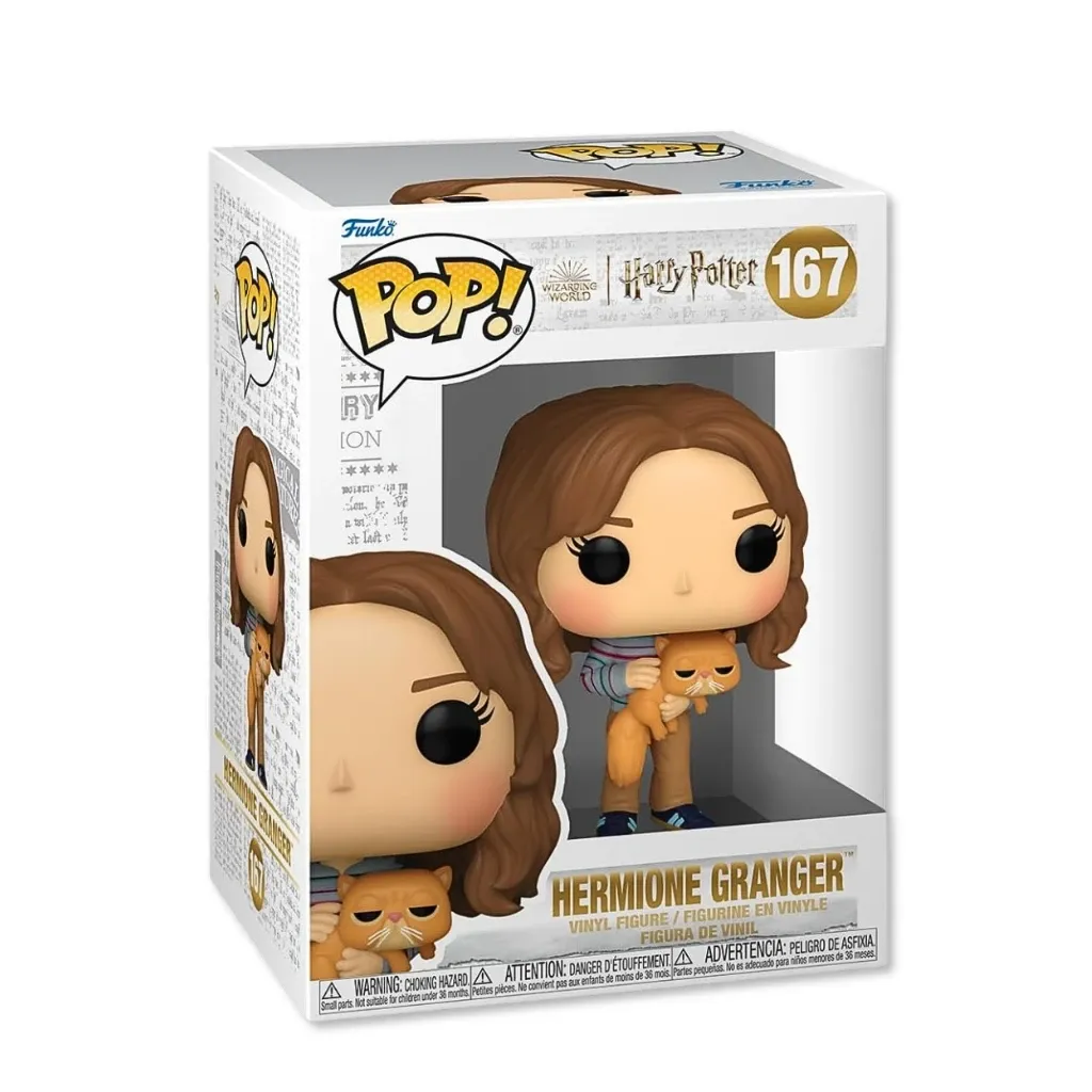 Funko Pop! Harry Potter – Hermione Granger with Crookshanks #167 - Zagreb