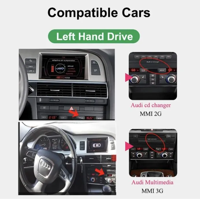 original multimedija za audi a6 c6 2005- 2012 android navigacija radio - slika 14