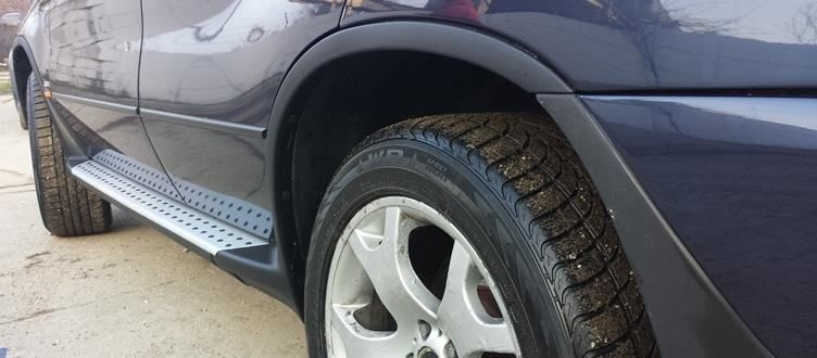 off road aerodinamic paket-bočne stepenice+obloge za bmw x5 e53 - slika 4