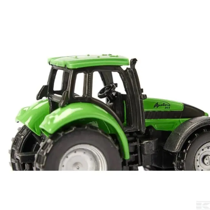 siku deutz-fahr traktor sa fortuna 4-osovinskom prikolicom - slika 6