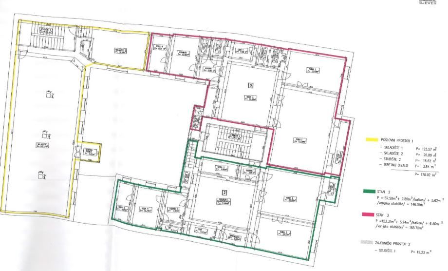 poslovno stambeni prostor: osijek, centar, ulični lokal, 905 m2 - slika 5