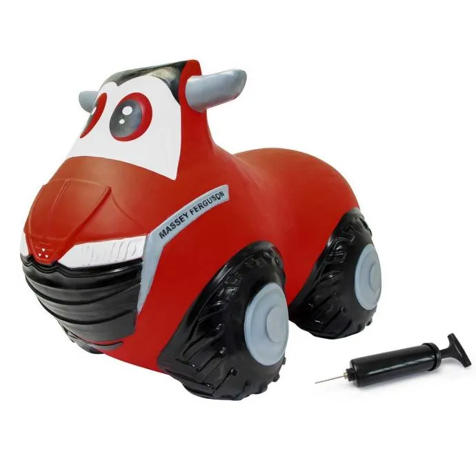 jamara traktor na napuhavanje za skakanje massey ferguson s pumpicom - slika 2