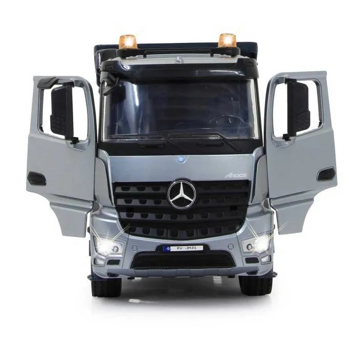 jamara kamion kiper mercedes benz arocs metal meiller na daljinsko upr - slika 6
