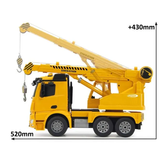 jamara kamion mercedes-benz arocs na daljinsko upravljanje 2,4ghz - slika 2