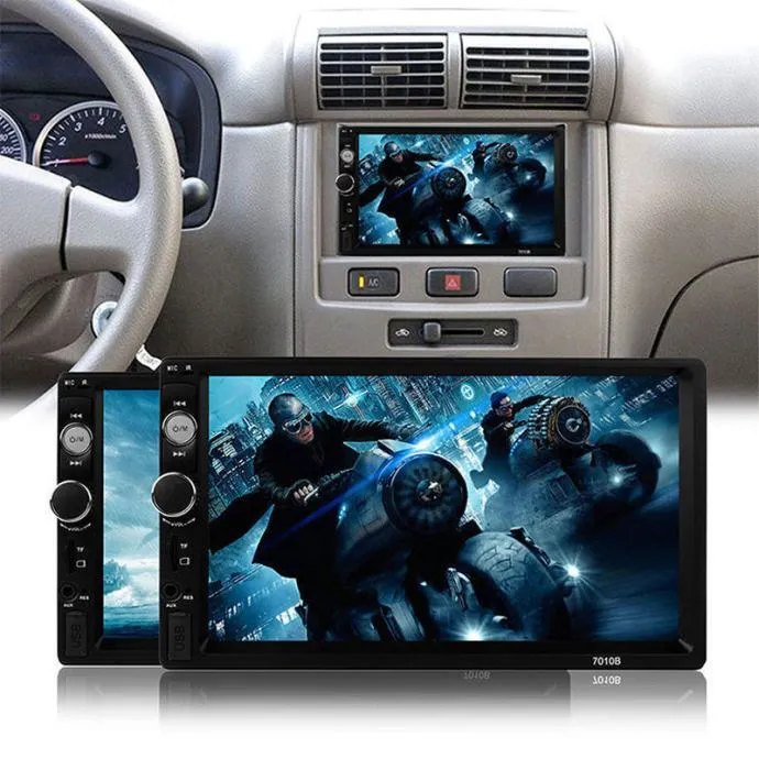 auto radio 2din usb mp3 bluetooth aux parking kamera - slika 4