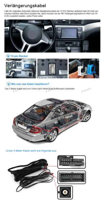 bmw e39 x5 m5 original nacigacija + parking kamera - slika 7