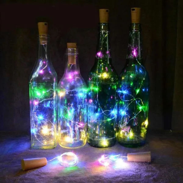 (paket 3kom) led žarulje dekoracija doma cork - slika 2