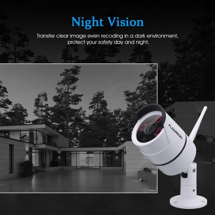 video nadzor 4 wifi kamere + monitor - slika 4