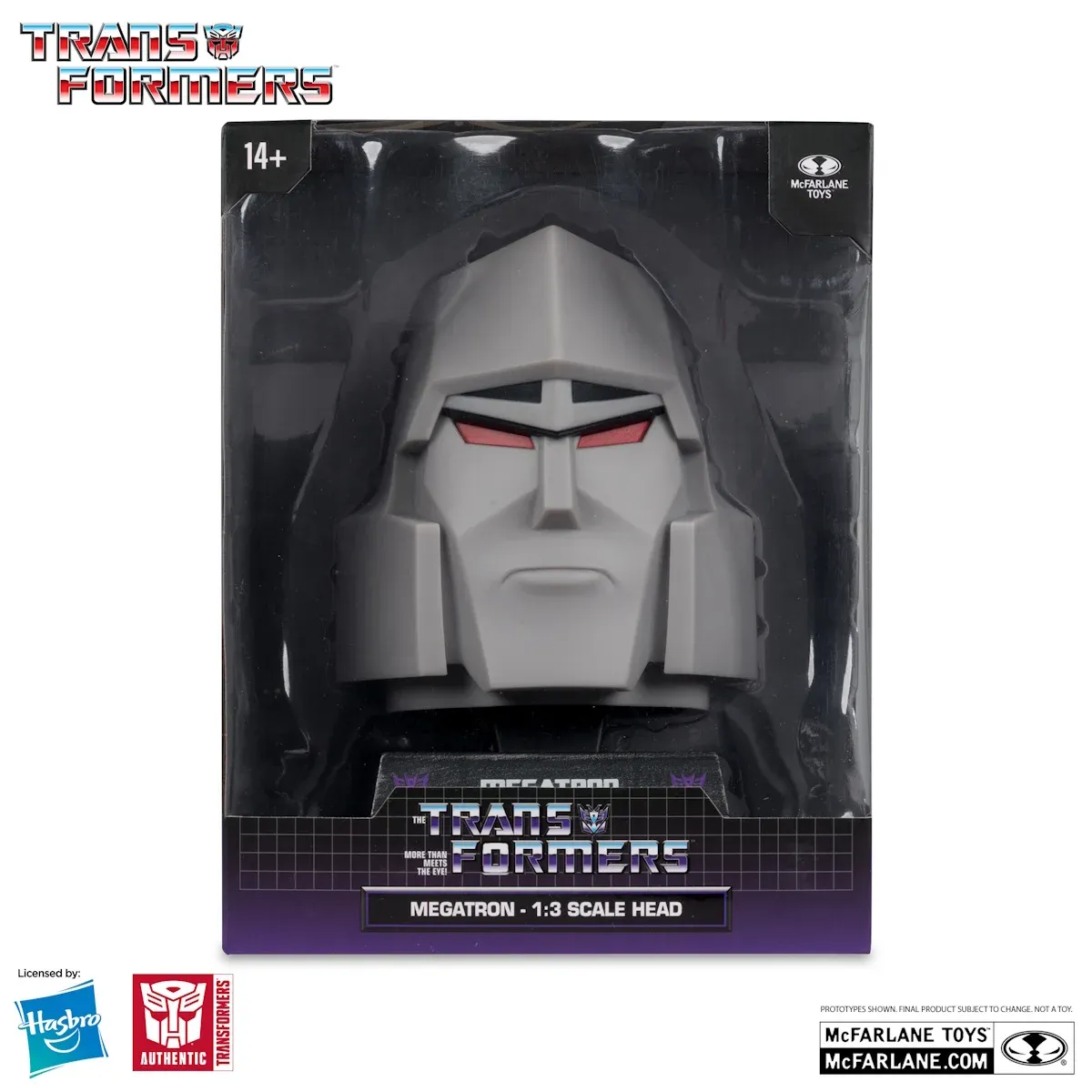 mcfarlane transformers – megatron 1:3 scale head - slika 5