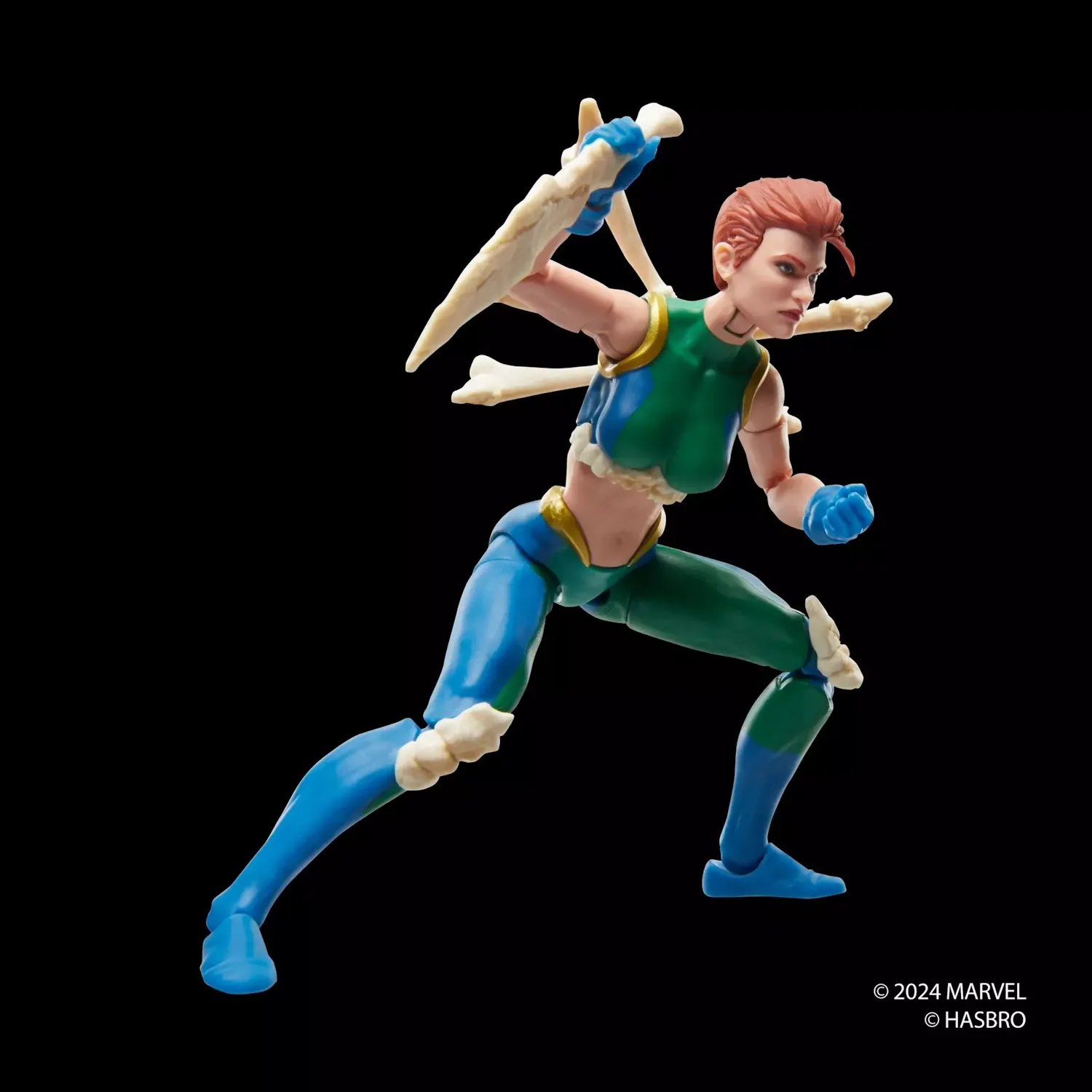 marvel legends series: x-men – marrow figura, 15cm - slika 6