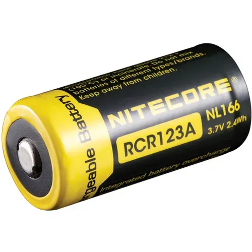 Baterija Nitecore CR123 3,7V punjiva baterija - Poreč