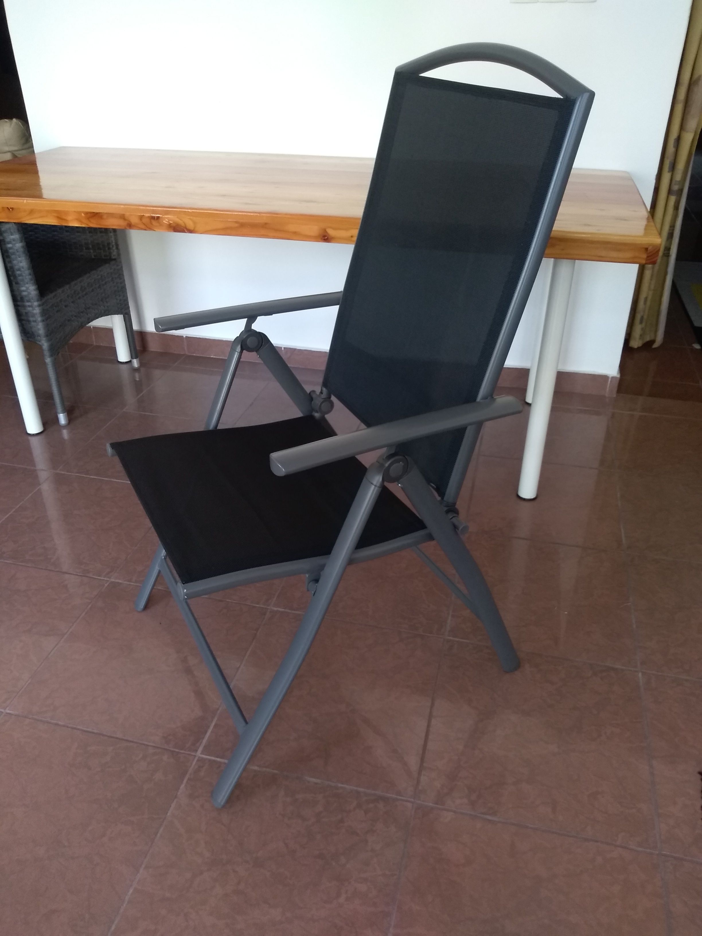 stolica za vrt ili terase sklopiva nova - slika 4
