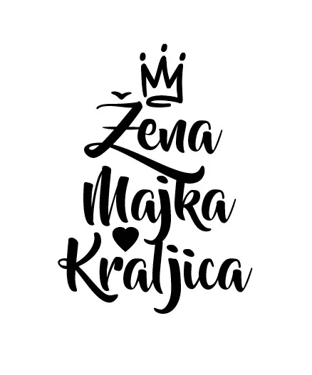 platnena torba- kraljica - slika 2