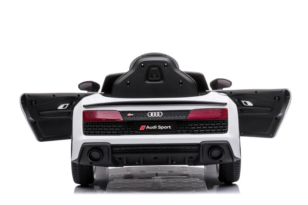 licencirani auto na akumulator audi r8 lift a300 - bijeli - slika 4