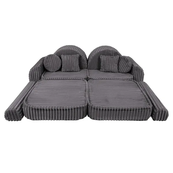 modularna sofa - jursko siva - slika 6