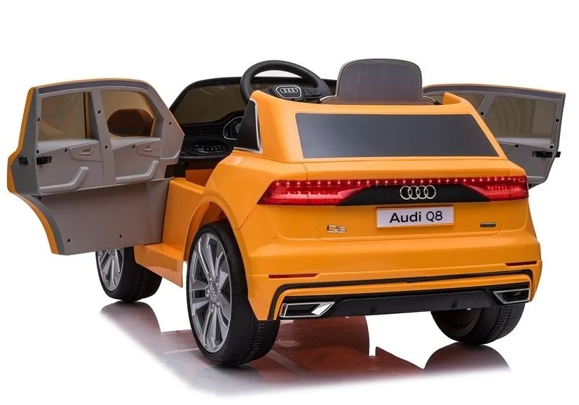 licencirani auto na akumulator audi q8 – žuti - slika 7