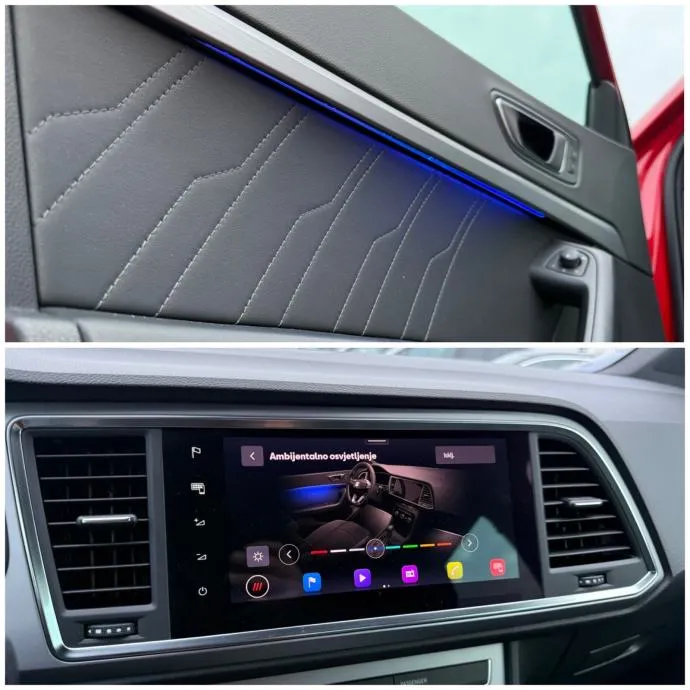 seat ateca 2,0 tdi dsg fr 4x4 °virtual°velika navi°alcantara°leasing° - slika 17
