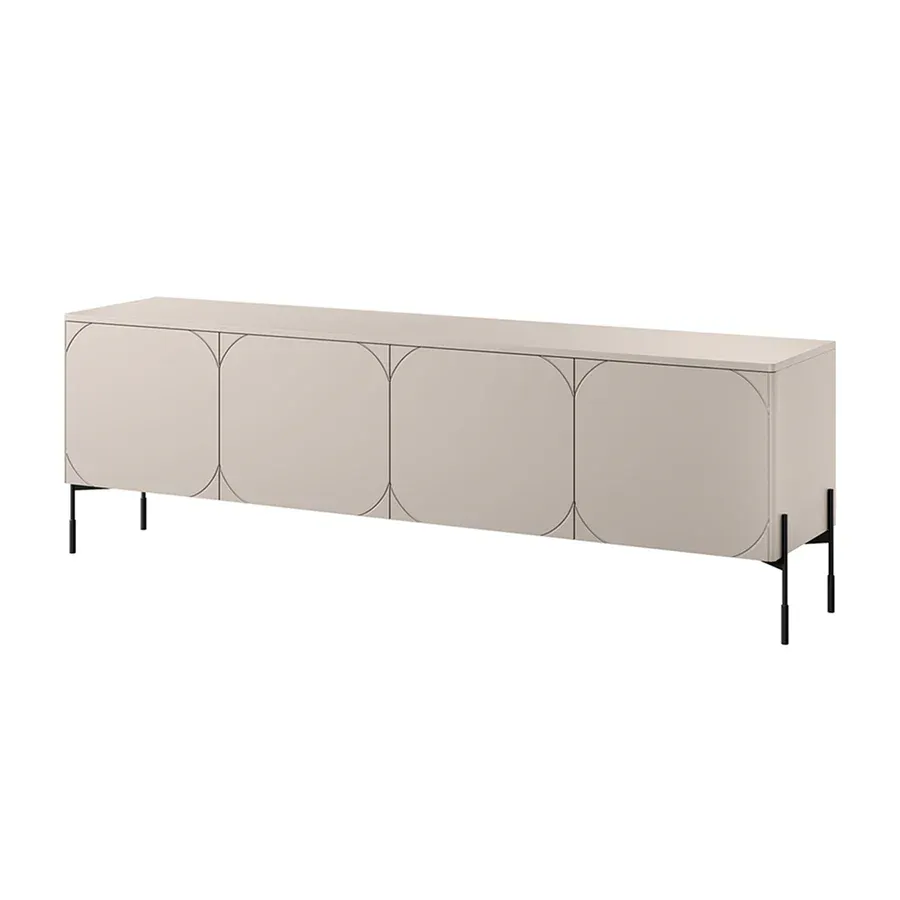 Komoda Sonatia 200cm, 4 vrata i 2 ladice, Materijal: MDF - Čakovec